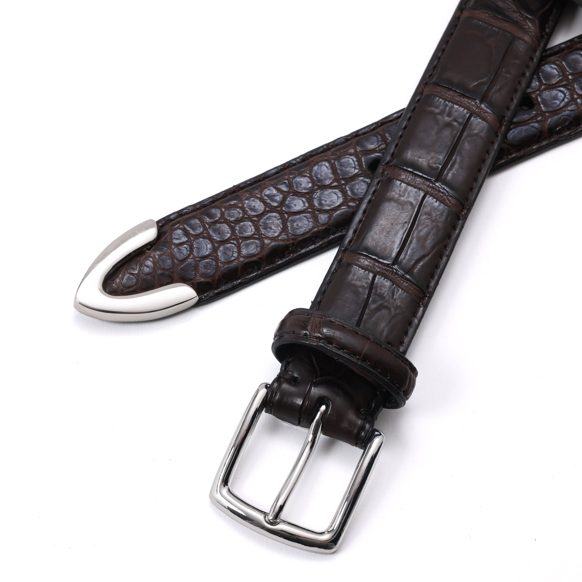 Thanx / Genuine Small Crocodile Belt – thanx