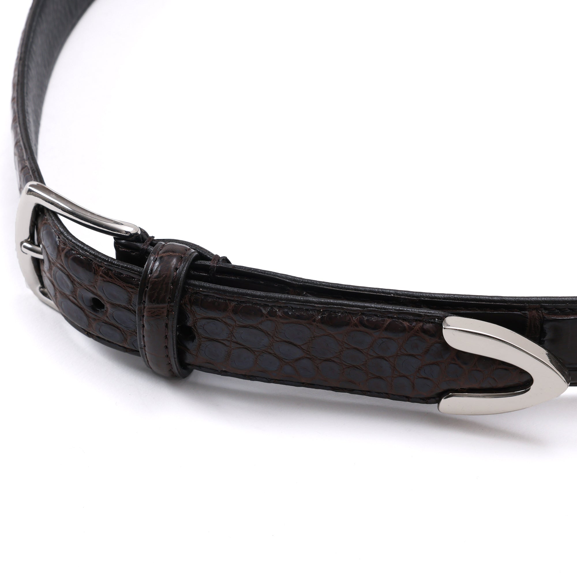 Thanx / Genuine Small Crocodile Belt – thanx
